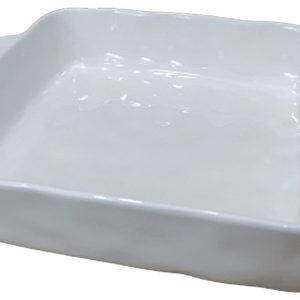 Cryspo Trio "Magna Hand Pinch"  Πυρίμαχο Σκεύος Κεραμικό λευκό 31x27x6