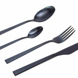 Σετ Μαχαιροπίρουνα Cryspo Trio DurableΜαύρα 24τμχ 45.562.04