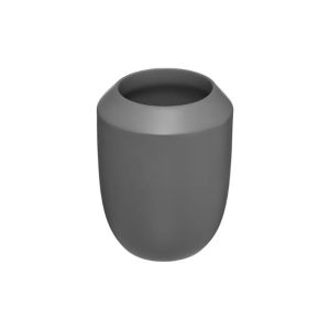 Ποτήρι μπάνιου κεραμ.TRIO γκρι