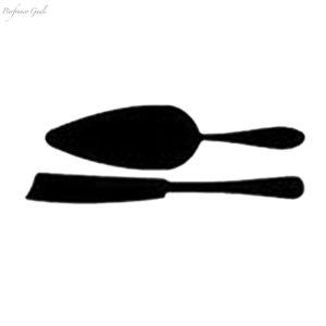 GNALI CRISTINA ΣΕΤ ΤΟΥΡΤΑΣ 2.5 mm ΣΠΑΤΟΥΛΑ / ΜΑΧΑΙΡΙ ΑΝΟΞΕΙΔΩΤΟ 18/10