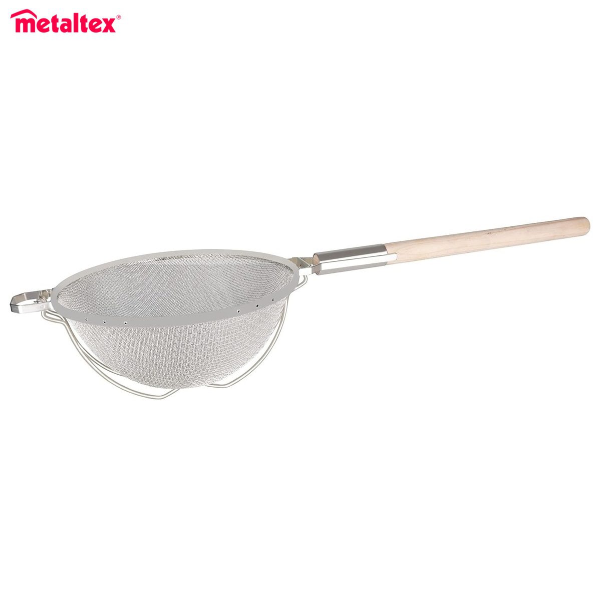METALTEX CHEF LINE ΕΠΑΓΓΕΛΜΑΤΙΚΟ ΣΟΥΡΩΤΗΡΙ 30/2 ΔΙΠΛΗ ΣΗΤΑ ΜΕ ΕΝΙΣΧΥΣΗ ΕΠΙΚΑΣΣΙΤΕΡΩΜΕΝΗ-Box in Thessaloniki