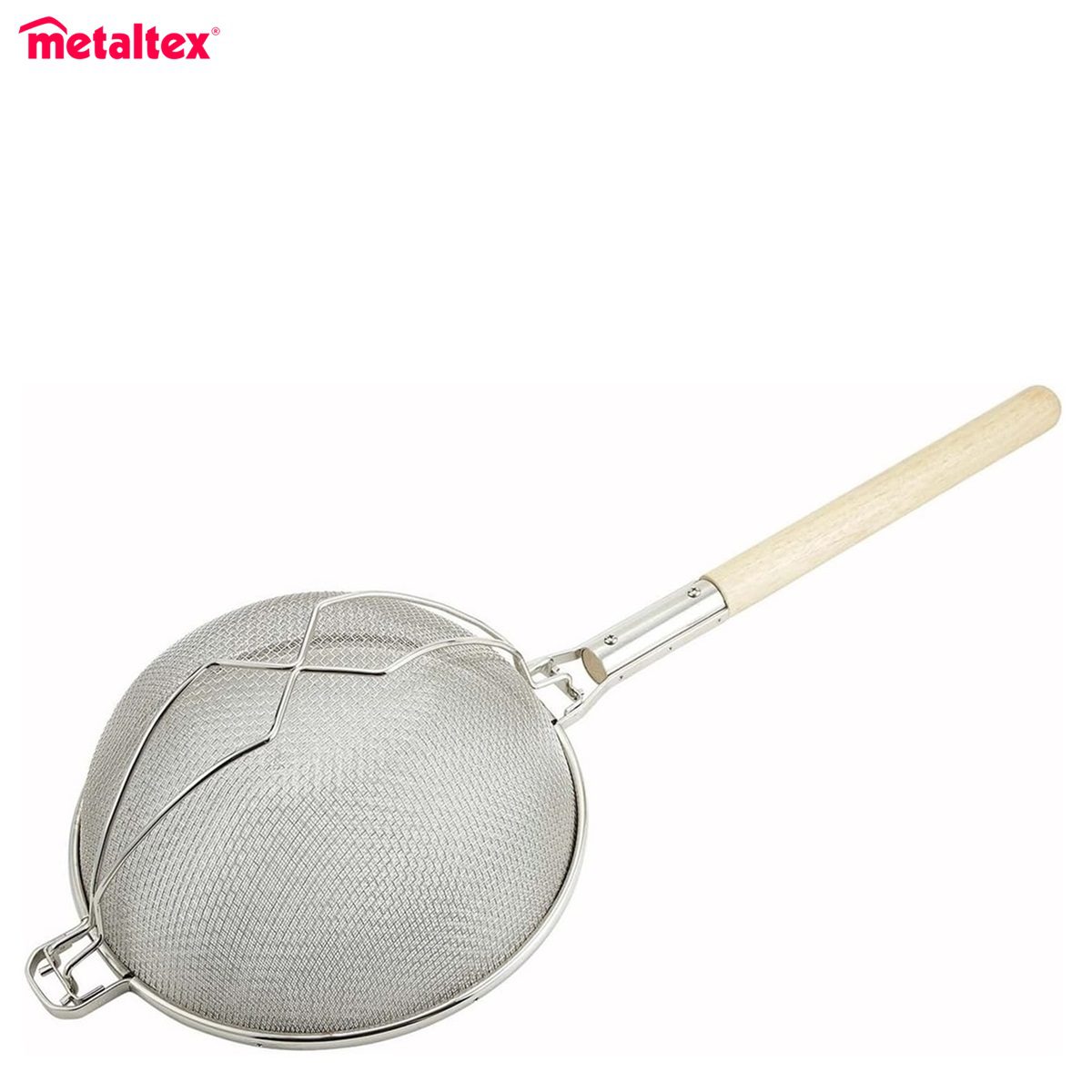 METALTEX CHEF LINE ΕΠΑΓΓΕΛΜΑΤΙΚΟ ΣΟΥΡΩΤΗΡΙ 30/2 ΔΙΠΛΗ ΣΗΤΑ ΜΕ ΕΝΙΣΧΥΣΗ ΕΠΙΚΑΣΣΙΤΕΡΩΜΕΝΗ-Box in Thessaloniki