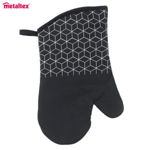 METALTEX ΓΑΝΤΙ ΦΟΥΡΝΟΥ ΜΑΥΡΟ ΠΡΙΣΜΑ 18.5×30εκ. 250°C/15” ΒΑΜΒΑΚΙ-ΠΟΛΥΕΣΤΕΡΑΣ-Box in Thessaloniki