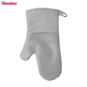 METALTEX ΓΑΝΤΙ ΦΟΥΡΝΟΥ ΓΚΡΙ 19×32εκ. 250°C/15” ΕΠΙΦΑΝΕΙΑ ΣΙΛΙΚΟΝΗΣ ΕΠΕΝΔΥΣΗ ΒΑΜΒΑΚΕΡΗ-Box in Thessaloniki