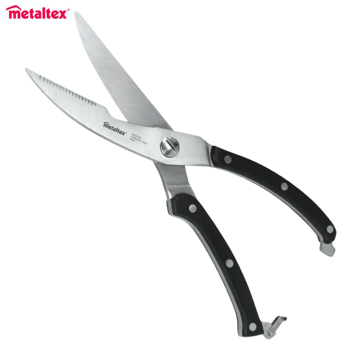 METALTEX PROFESSIONAL ΨΑΛΙΔΙ ΠΟΥΛΕΡΙΚΩΝ ΑΝΟΞΕΙΔΩΤΟ 25εκ. ΛΑΒΗ POM-Box in Thessaloniki