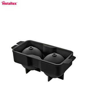 METALTEX ΠΑΓΟΘΗΚΗ ΣΙΛΙΚΟΝΗΣ 2 ΘΕΣΕΩΝ Ø 6εκ.