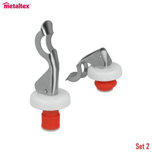 METALTEX ΣΕΤ 2 ΠΩΜΑ ΣΦΡΑΓΙΣΗΣ ΦΙΑΛΩΝ Ø3×9εκ.