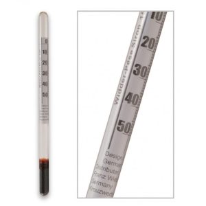 ΘΕΡΜΟΜΕΤΡΟ ΠΥΚΝΟΜΕΤΡΟ ΣΙΡΟΠΙΟΥ ΜΕ ΘΗΚΗ 0/50°Be 23εκ.