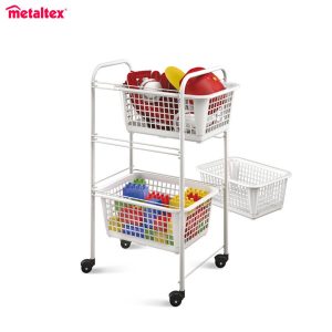 METALTEX SAN DIEGO ΤΡΟΛΕΪ ΜΕ 3 ΣΥΡΤΑΡΙΑ 38x30x68εκ.-Box in Thessaloniki