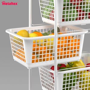 METALTEX SAN DIEGO/MIAMI ΚΑΛΑΘΙ ΠΛΑΣΤΙΚΟ ΟΡΘΟΓΩΝΙΟ 36x26x15εκ.