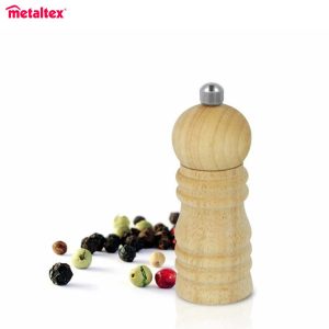 METALTEX ΜΥΛΟΣ ΞΥΛΙΝΟΣ ΑΛΑΤΙΟΥ-ΠΙΠΕΡΙΟΥ 10εκ. ΚΕΡΑΜΙΚΟΣ