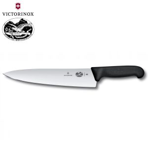 VICTORINOX FIBROX ΜΑΧΑΙΡΙ CHEF 25εκ. ΜΑΥΡΗ ΛΑΒΗ – 5.2003.25