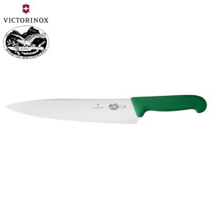 VICTORINOX FIBROX ΜΑΧΑΙΡΙ CHEF 25εκ. ΠΡΑΣΙΝΗ ΛΑΒΗ – 5.2004.25