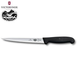 VICTORINOX FIBROX ΜΑΧΑΙΡΙ ΦΙΛΕΤΑΡΙΣΜΑΤΟΣ SUPER FLEX 18εκ. ΜΑΥΡΗ ΛΑΒΗ – 5.3813.18