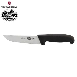 VICTORINOX FIBROX ΜΑΧΑΙΡΙ ΚΡΕΑΤΟΣ 16εκ. ΜΑΥΡΗ ΛΑΒΗ – 5.5203.16-Box in Thessaloniki