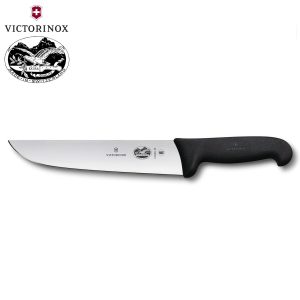 VICTORINOX FIBROX ΜΑΧΑΙΡΙ ΚΡΕΑΤΟΣ 20εκ. ΜΑΥΡΗ ΛΑΒΗ – 5.5203.20