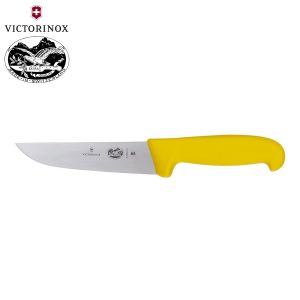 VICTORINOX FIBROX ΜΑΧΑΙΡΙ ΚΡΕΑΤΟΣ 16εκ. ΚΙΤΡΙΝΗ ΛΑΒΗ – 5.5208.16