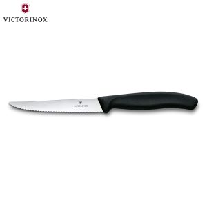 VICTORINOX SWISS CLASSIC ΜΑΧΑΙΡΙ STEAK ΟΔΟΝΤΩΤΟ 11εκ. ΜΑΥΡΟ – 6.7233-Box in Thessaloniki