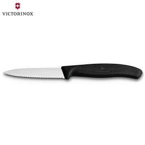 VICTORINOX SWISS CLASSIC ΜΑΧΑΙΡΙ ΜΥΤΕΡΟ ΟΔΟΝΤΩΤΟ 8εκ. ΜΑΥΡΟ – 6.7633