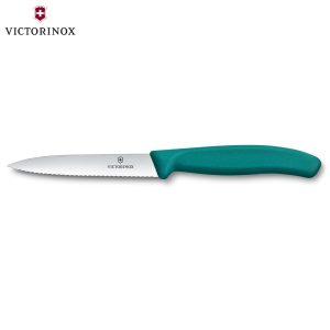 VICTORINOX SWISS CLASSIC ΜΑΧΑΙΡΙ ΜΥΤΕΡΟ ΟΔΟΝΤΩΤΟ 10εκ. ΠΡΑΣΙΝΟ – 6.7734.C1-Box in Thessaloniki