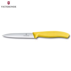 VICTORINOX SWISS CLASSIC ΜΑΧΑΙΡΙ ΜΥΤΕΡΟ ΟΔΟΝΤΩΤΟ 10εκ. ΚΙΤΡΙΝΟ – 6.7736.L8