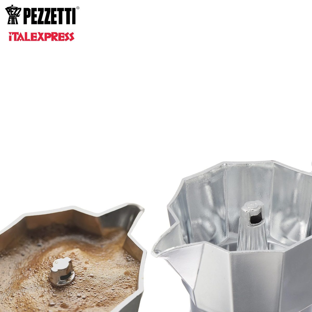 PEZZETTI ITALEXPRESS ΚΑΦΕΤΙΕΡΑ ΑΛΟΥΜΙΝΙΟΥ 9 ΦΛΥΤΖΑΝΙΩΝ – 1363-Box in Thessaloniki