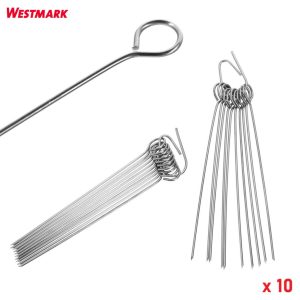 WESTMARK ΣΕΤ 10 ΣΟΥΒΛΑΚΙΑ ΑΝΟΞΕΙΔΩΤΑ 10εκ. – 10222270-Box in Thessaloniki