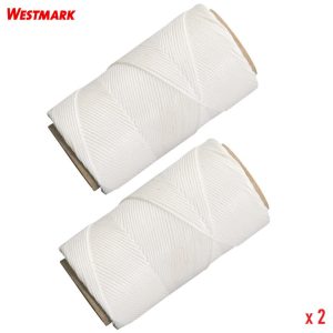WESTMARK ΣΕΤ 2 ΣΠΑΓΓΟΣ ΜΑΓΕΙΡΙΚΗΣ ΛΕΥΚΟΣ 2x60m +175°C – 15232260