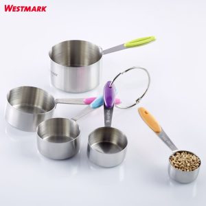 WESTMARK PENDO ΣΕΤ 5 ΜΕΖΟΥΡΕΣ 30-60-80-125-250ml ΑΝΟΞΕΙΔΩΤΕΣ – 30612270