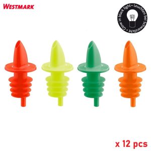WESTMARK JET-POUR ΣΕΤ 12 ΡΟΗ ΦΙΑΛΗΣ 4 ΧΡΩΜΑΤΑ NEON 1CL/1SEC (031.003.001)-Box in Thessaloniki