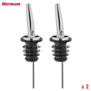 WESTMARK INOX GASTRO ΣΕΤ 2 ΠΩΜΑ ΡΟΗΣ ΑΝΟΞΕΙΔΩΤΟ ΦΕΛΛΟΣ ΠΛΑΣΤΙΚΟΣ-Box in Thessaloniki