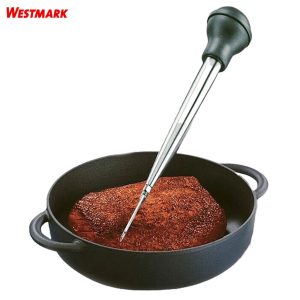 WESTMARK EDELSTAHL ΣΥΡΙΓΓΑ ΚΑΡΥΚΕΥΜΑΤΟΣ ΑΝΟΞΕΙΔΩΤΗ + ΒΟΥΡΤΣΑ ΚΑΘΑΡΙΣΜΟΥ – 61402260