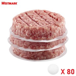 WESTMARK ΣΕΤ 80 ΑΝΤΙΚΟΛΛΗΤΙΚΑ ΧΑΡΤΙΑ ΜΠΙΦΤΕΚΙΩΝ ø13εκ. – 62342270-Box in Thessaloniki