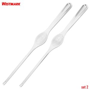 WESTMARK ΣΕΤ 2 ΠΙΡΟΥΝΙΑ ΑΣΤΑΚΟΥ ΑΝΟΞΕΙΔΩΤΑ – 66162280-Box in Thessaloniki