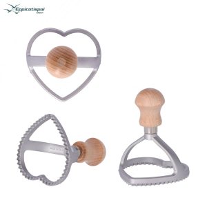 EPPICOTISPAI ΚΟΦΤΗΣ RAVIOLI ΑΛΟΥΜΙΝΙΟΥ ΚΑΡΔΙΑ 9×8.8×10εκ. -30/C/SG