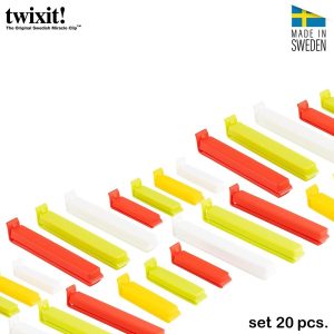 TWIXIT ΣΕΤ20 ΚΛΙΠ ΣΑΚΟΥΛΑΣ (6εκ. Χ 15τεμ. – 11εκ. Χ 5τεμ.)  49043-10