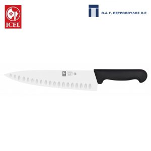 ICEL PRATICA ΜΑΧΑΙΡΙ CHEF 30εκ. ΜΕ ΑΥΛΑΚΙΑ ΜΑΥΡΗ ΛΑΒΗ