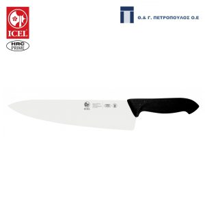 ICEL HORECA PRIME ΜΑΧΑΙΡΙ CHEF 25εκ ΦΑΡΔΥ ΜΑΥΡΗ ΛΑΒΗ
