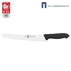 ICEL HORECA PRIME ΜΑΧΑΙΡΙ ΖΑΧΑΡΟΠΛΑΣΤΙΚΗΣ 25εκ. ΜΑΥΡΗ ΛΑΒΗ-Box in Thessaloniki