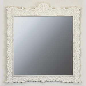 ΚΑΘΡΕΦΤΗΣ ΞΥΛΙΝΟΣ ΛΕΥΚΟΣ 52x2x56cm