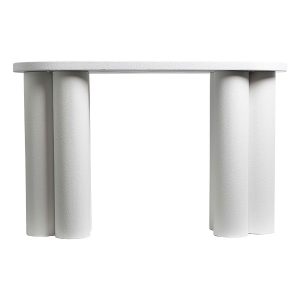 ΚΟΝΣΟΛΑ ΞΥΛΙΝΗ ΛΕΥΚΗ 120x40x75cm