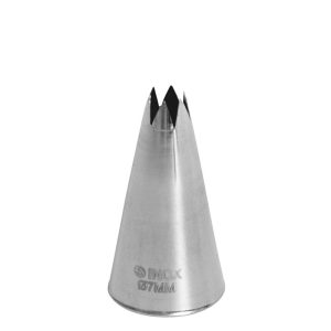 ΜΥΤΗ ΣΑΚΟΥΛΑΣ ΖΑΧΑΡΟΠΛΑΣΤΙΚΗΣ ΑΣΤΕΡΙ Ø 7 mm ΑΝΟΞΕΙΔΩΤΗ 6 ΔΟΝΤΙΑ – 197555-Box in Thessaloniki