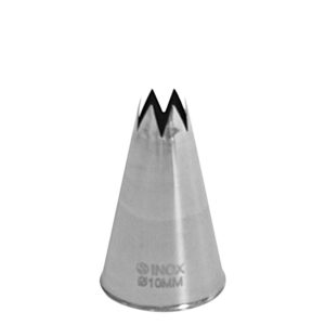 ΜΥΤΗ ΣΑΚΟΥΛΑΣ ΖΑΧΑΡΟΠΛΑΣΤΙΚΗΣ ΑΣΤΕΡΙ Ø 10 mm ΑΝΟΞΕΙΔΩΤΗ 7 ΔΟΝΤΙΑ – 197558-Box in Thessaloniki