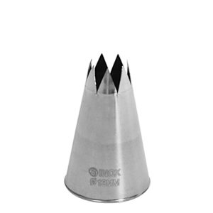 ΜΥΤΗ ΣΑΚΟΥΛΑΣ ΖΑΧΑΡΟΠΛΑΣΤΙΚΗΣ ΑΣΤΕΡΙ Ø 13 mm ΑΝΟΞΕΙΔΩΤΗ 7 ΔΟΝΤΙΑ – 197561-Box in Thessaloniki