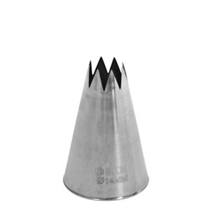 ΜΥΤΗ ΣΑΚΟΥΛΑΣ ΖΑΧΑΡΟΠΛΑΣΤΙΚΗΣ ΑΣΤΕΡΙ Ø 14 mm ΑΝΟΞΕΙΔΩΤΗ 8 ΔΟΝΤΙΑ – 197562-Box in Thessaloniki