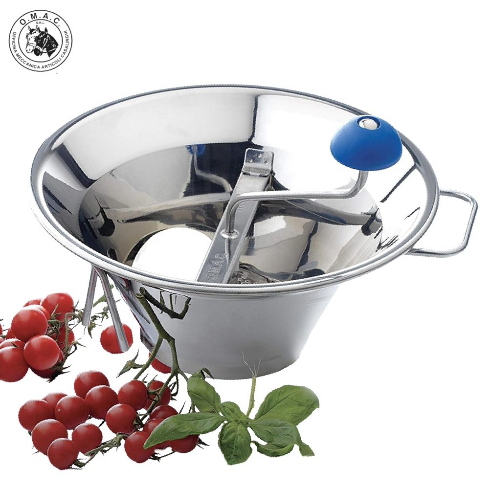 Omac pro chef μυλος λαχανικων ανοξειδωτος 18/10 ø 33εκ. με 3 δισκους – 800 | 006.006.800 - Image 4