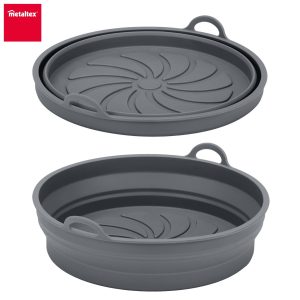 METALTEX ΚΑΛΑΘΙ ΣΙΛΙΚΟΝΗΣ AIR FRYER ΠΤΥΣΟΜΕΝΟ Ø 20×5εκ. -40°C +230° C-Box in Thessaloniki