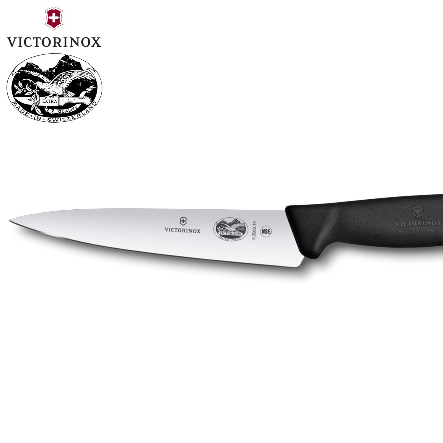 VICTORINOX FIBROX ΜΑΧΑΙΡΙ CHEF 15εκ. ΜΑΥΡΗ ΛΑΒΗ – 5.2003.15-Box in Thessaloniki