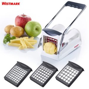 WESTMARK EASY STIX ΠΑΤΑΤΟΚΟΠΤΗΣ ΠΛΑΣΤΙΚΟΣ ΜΕ 3 ΜΑΧΑΙΡΙΑ 12/10/9mm – 11802260-Box in Thessaloniki