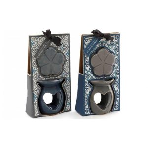 Αρωματιστής κεραμ.με κερί serenity 8Χ8 2σχ. 014.SR0016